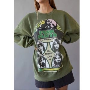 UO Pink Floyd distressed sweatshirt